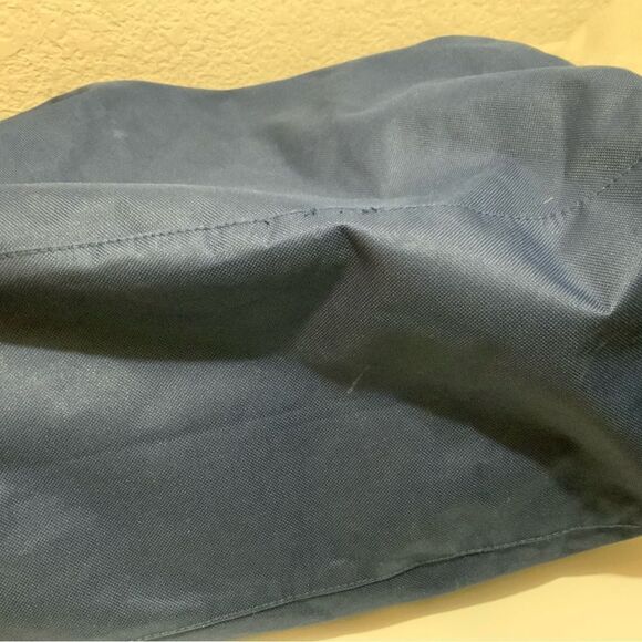 Tommy Bahama Weekender Travel Duffle Bag Blue Nylon Canvas - Picture 9 of 9